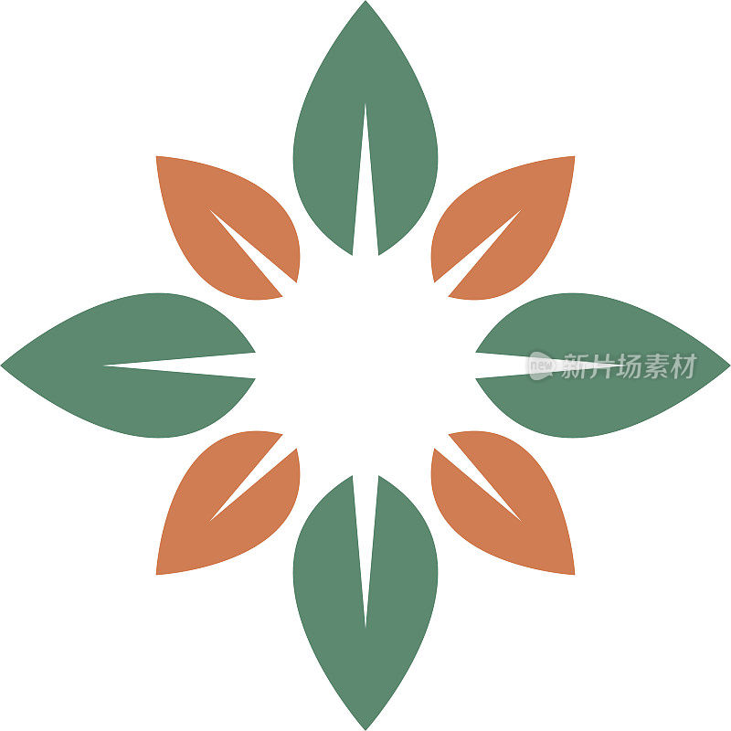 Natural Leaf标志模板